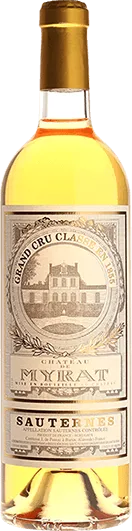 vue du vin Château de Myrat