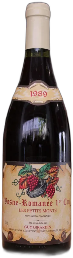 photo du vin Vosne Romanee 1er Cru les Petits Monts