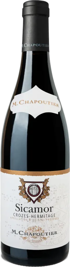 photo du vin Chapoutier Crozes-Hermitage Rouge Sicamor 2022 Bio