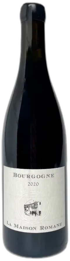 capture du vin Bourgogne Rouge 2020 la Maison Romane