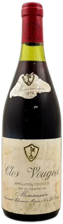 vue du vin Mommessin Clos Vougeot 1976