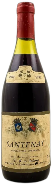 photo du vin Domaine de Saissey Santenay