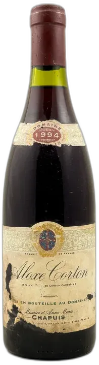 photo du vin Maurice Chapuis Aloxe Corton 1994
