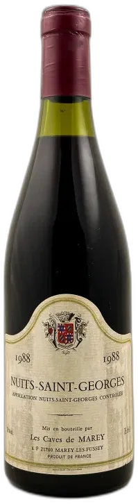photo du vin les Caves de Marey Nuits st Georges 1988