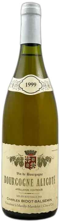 photo du vin Charles Bidot-Balsemin Bourgogne Aligoté