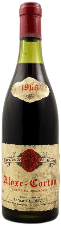 photo du vin Bernard Lobreau Aloxe Corton 1966