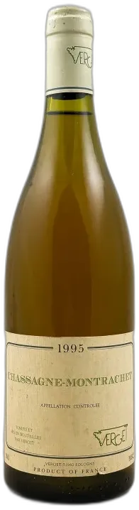 aperçu du vin Verget Chassagne Montrachet