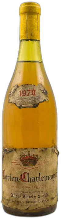 capture du vin André Thiély Corton Charlemagne 1979