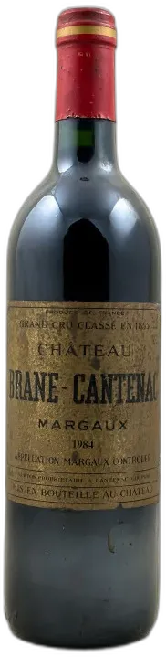 vue du vin Brane Cantenac Margaux