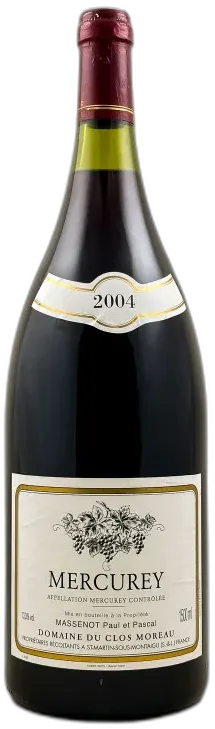 vue du vin Massenot Mercurey 2004 Magnum