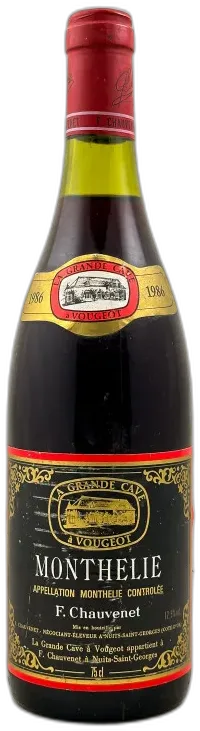 illustration du vin Chauvenet Monthelie