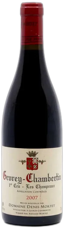 image du vin Mortet Denis Gevrey Chambertin 1er Cru Champeaux