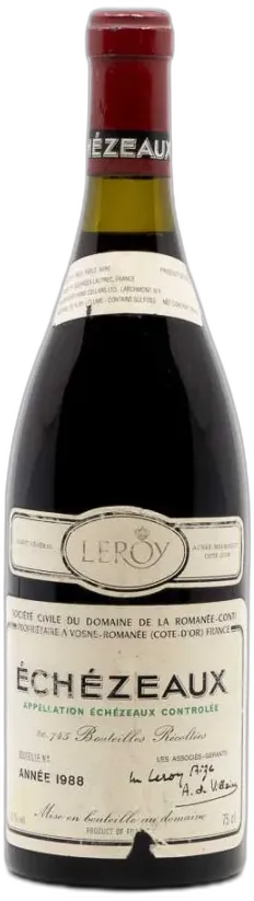 vue du vin Echézeaux