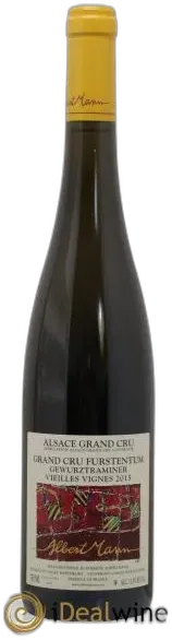 image du vin Gewurztraminer Grand Cru Furstentum Vieilles Vignes