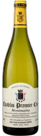 image du vin Droin Chablis 1er Cru Montmains 2022