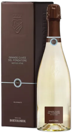 photo du vin Valdobbiadene Prosecco Superiore Extra Brut Rive Docg Grande Cuvée Del Fondatore Motus Vitae