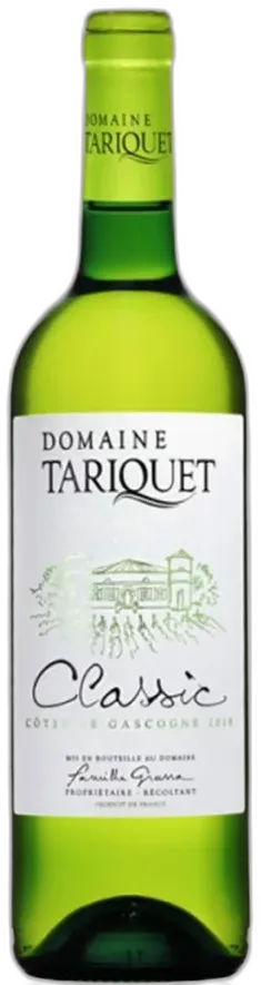 vue du vin Domaine du Tariquet Classic Côtes de Gascogne