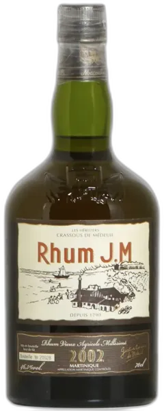 photo du vin Rhum-J.m Millésimé 10 Ans 2002