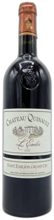 capture du vin 2003 Château Quinault l’Enclos