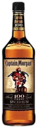 vue du vin Captain Morgan Spiced Gold Epicé Spirit Drink
