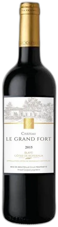 illustration du vin Grand Fort 2022 Blaye-Cotes-de-Bordeaux Aop
