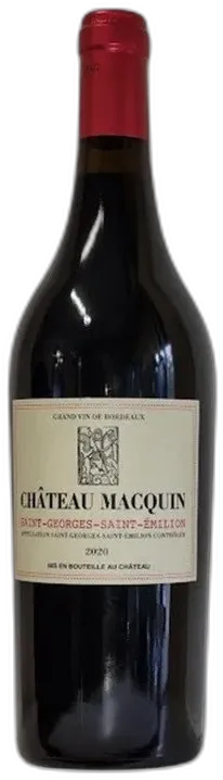 aperçu du vin Macquin Saint Georges Saint Emilion 2021 Aoc