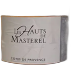 image du vin Côtes de Provence Aoc Hauts de Masterel Rosé 2016
