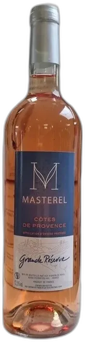 image du vin Côtes de Provence Aoc Masterel Rosé 2016