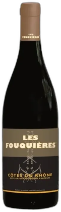 illustration du vin Côtes du Rhône Aoc Fouquieres 2023 Aop
