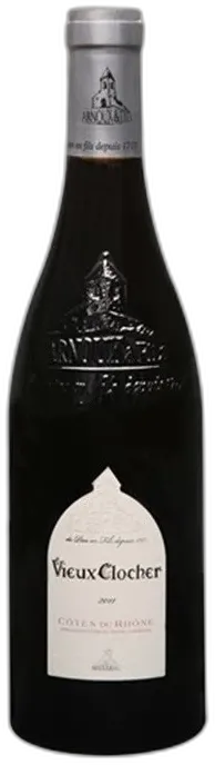 illustration du vin Côtes du Rhône Aoc Vieux Clocher