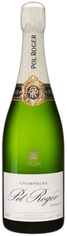 vue du vin Pol Roger Brut Réserve Champagne