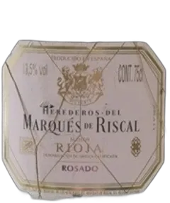 photo du vin Rioja Marqués de Riscal Rose 2011 Espagne
