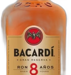 photos du vin Bacardi 8 Ans Cuba