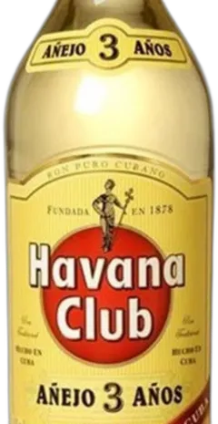 vue du vin Havana Club 3 Ans Cuba