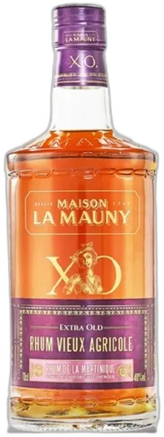 vue du vin la Mauny xo 6 Ans Rhum Martinique Agricole