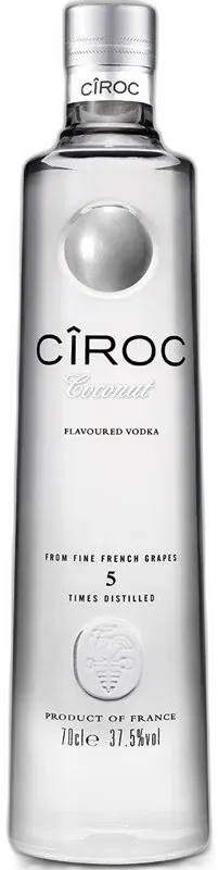 photo du vin Ciroc Coconut Vodka France