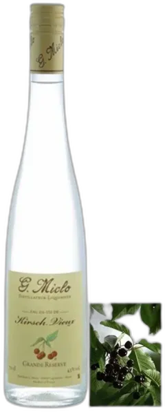 illustration du vin Kirsch Vieux Miclo Grande Réserve Eau de Vie Alsace 70c