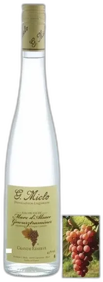 photo du vin Marc de Gewurztraminer Eau de Vie Micl