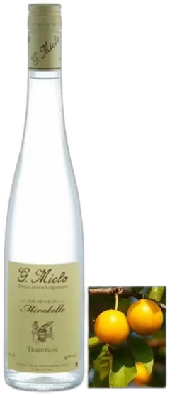 aperçu du vin Mirabelle Miclo Tradition Eau de Vie Alsace