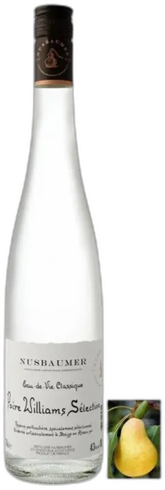 photo du vin Poire Williams Selection Nusbaumer Eau de Vie