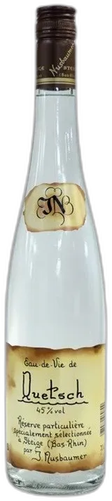 image du vin Quetsch Nusbaumer Eau de Vie Alsace