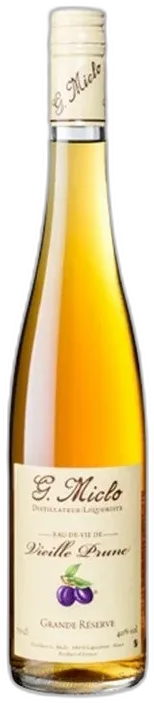 photo du vin Vieille Prune Miclo Grande Réserve Eau de Vie
