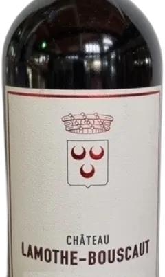 photo du vin Lamothe Bouscaut 2017 Pessac Leognan Aoc