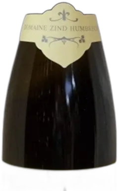 vue du vin Pinot Gris Rangen Grd Cru Bio 2018 Zind Humbrecht Aoc