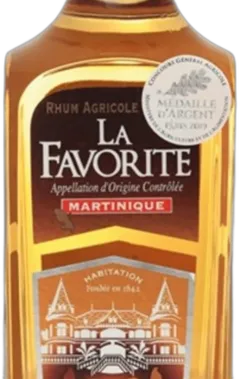 photos du vin la Favorite Coeur de Canne 2ans Rhum Martinique Aoc