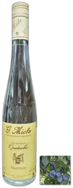 photo du vin Quetsche Miclo Eau de Vie Alsace
