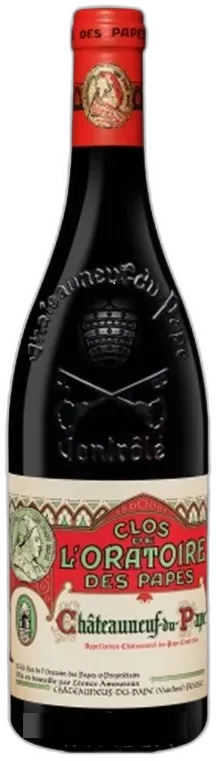 aperçu du vin Chateauneuf du Pape Aoc Clos de Oratoire 2020