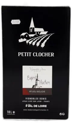 photo du vin Bib Anjou Petit Clocher Rouge 10 Litres