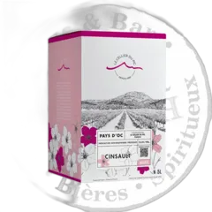 image du vin Bib Cinsault Cellier du Pic Rosé 5 Litres