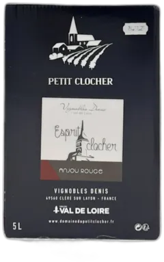 illustration du vin Bib Anjou Rouge Petit Clocher 5 Litres